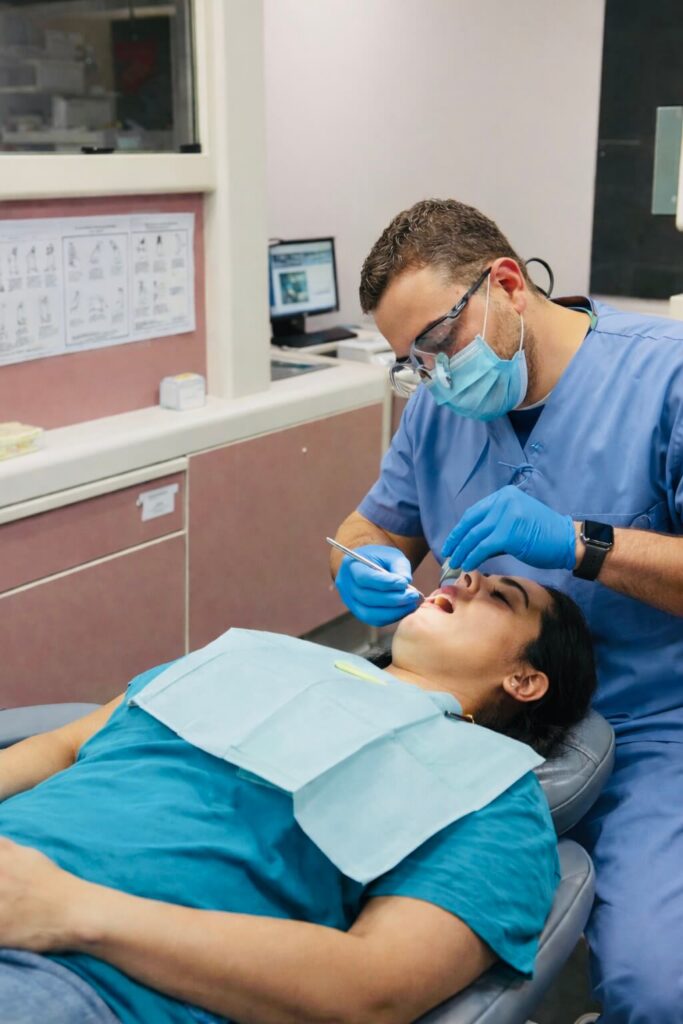 Young person receiving dental care through CHIP